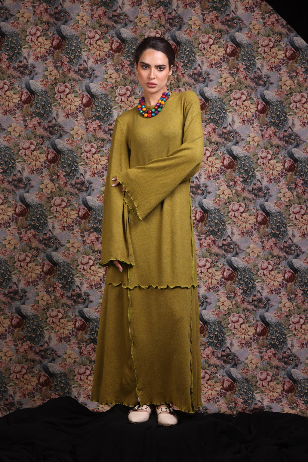 Verde Belle Knit Dress