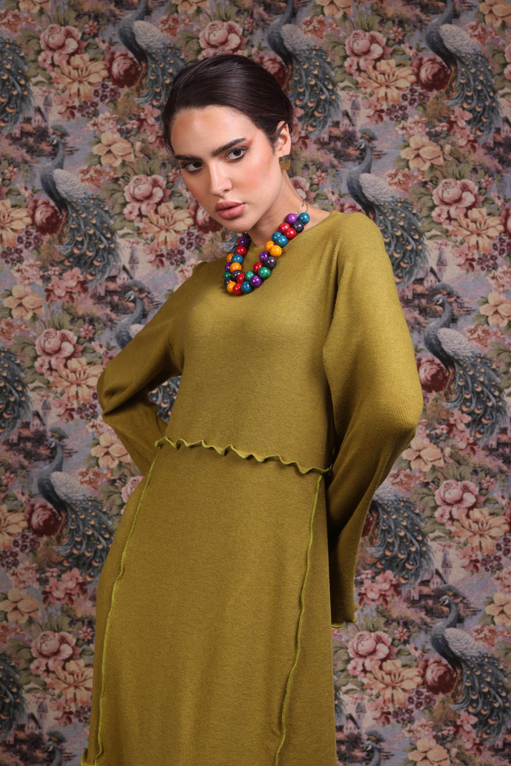 Verde Belle Knit Dress