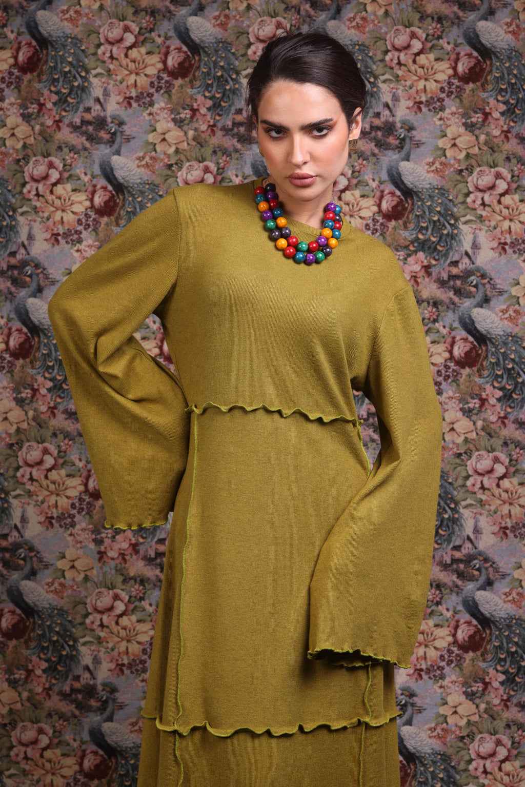 Verde Belle Knit Dress