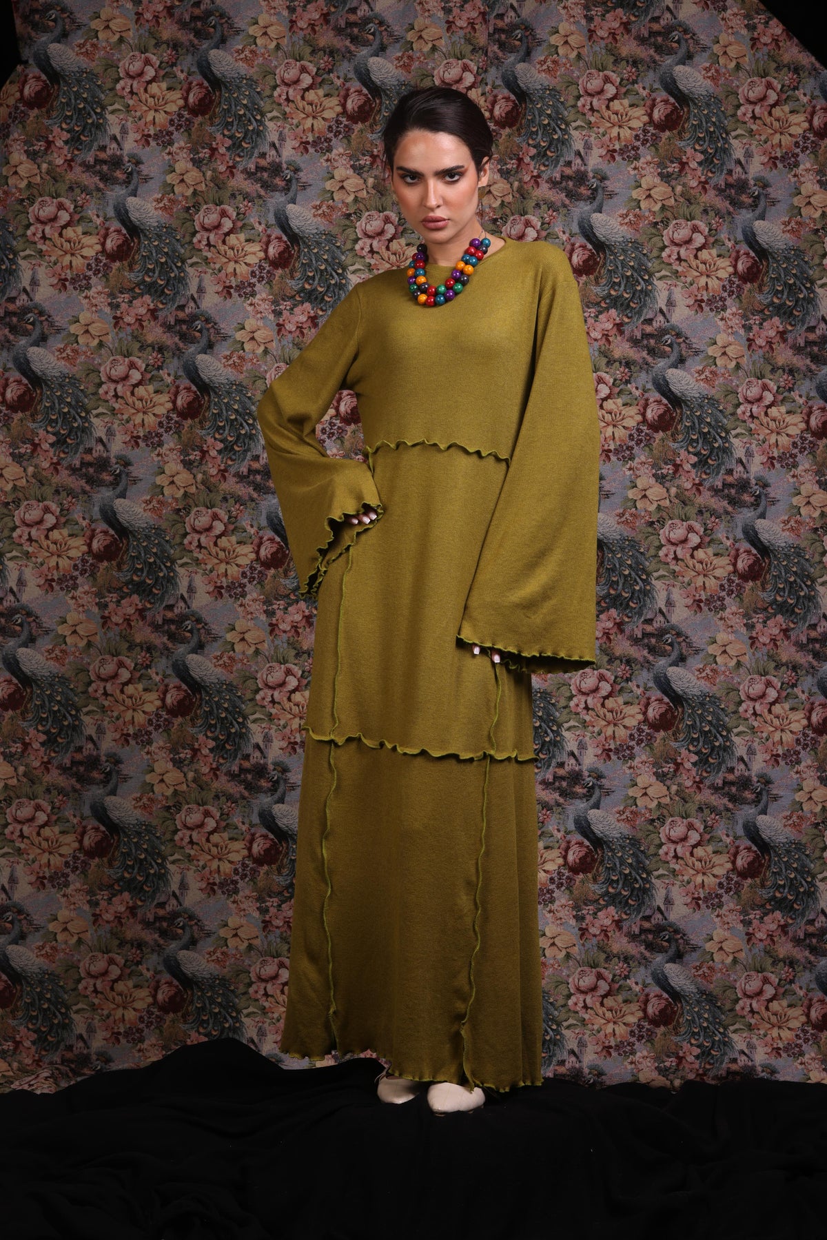 Verde Belle Knit Dress