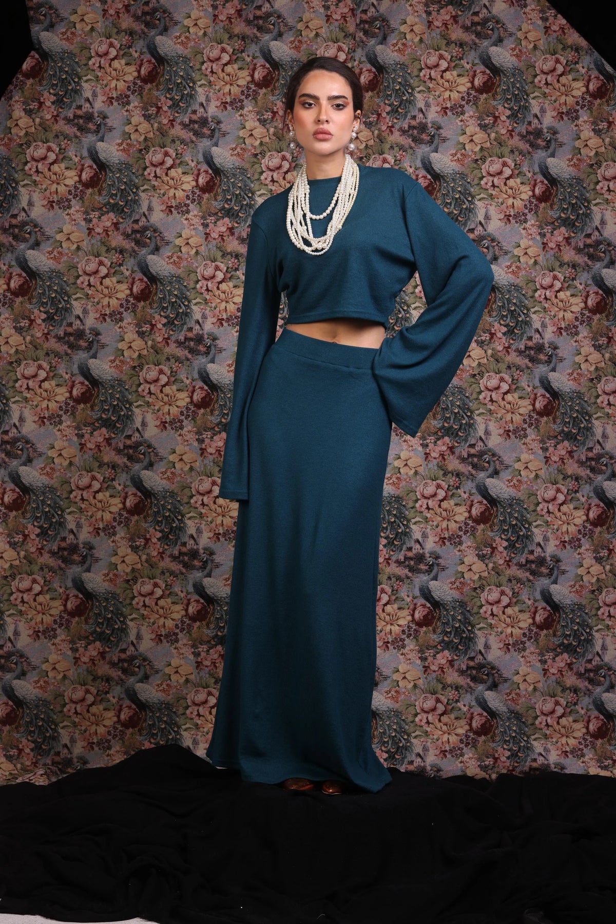 Azure Knit Set