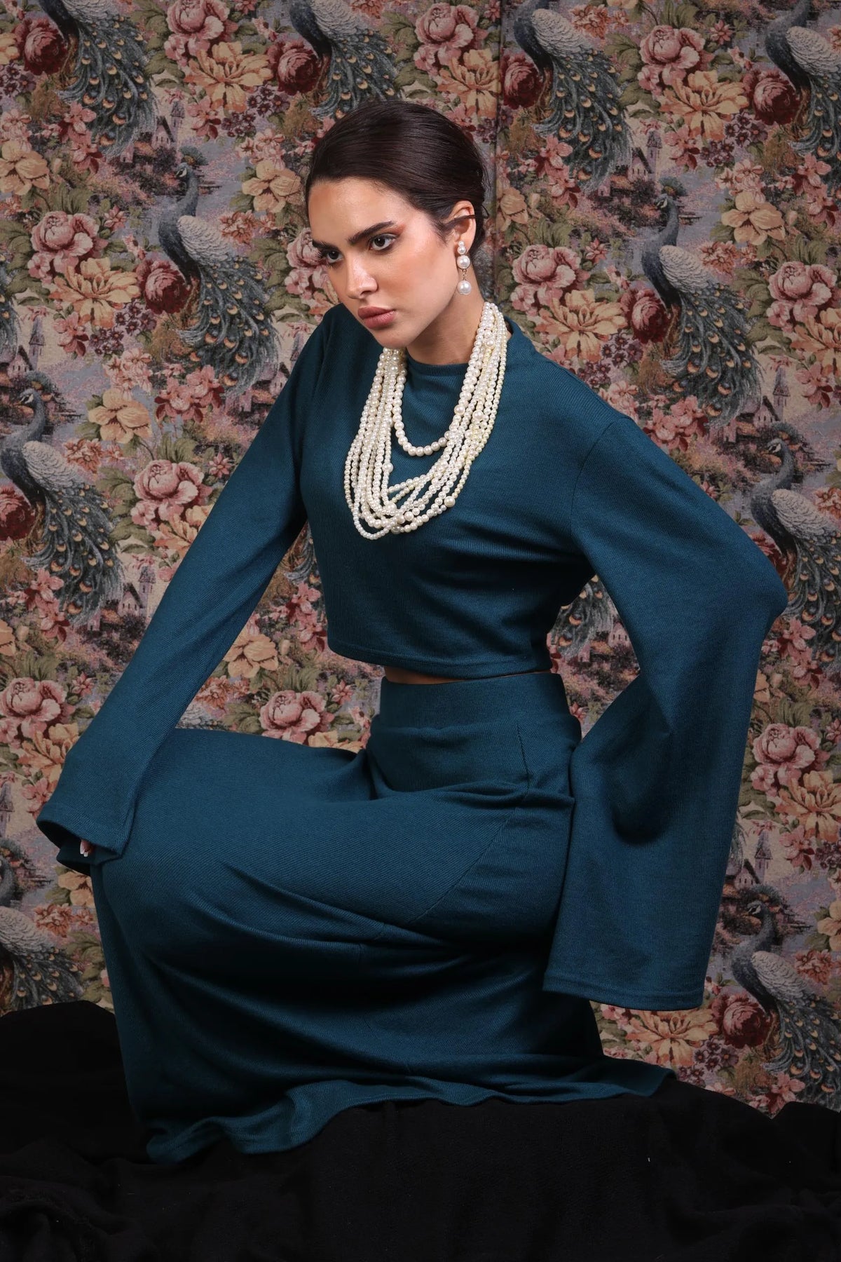 Azure Knit Set