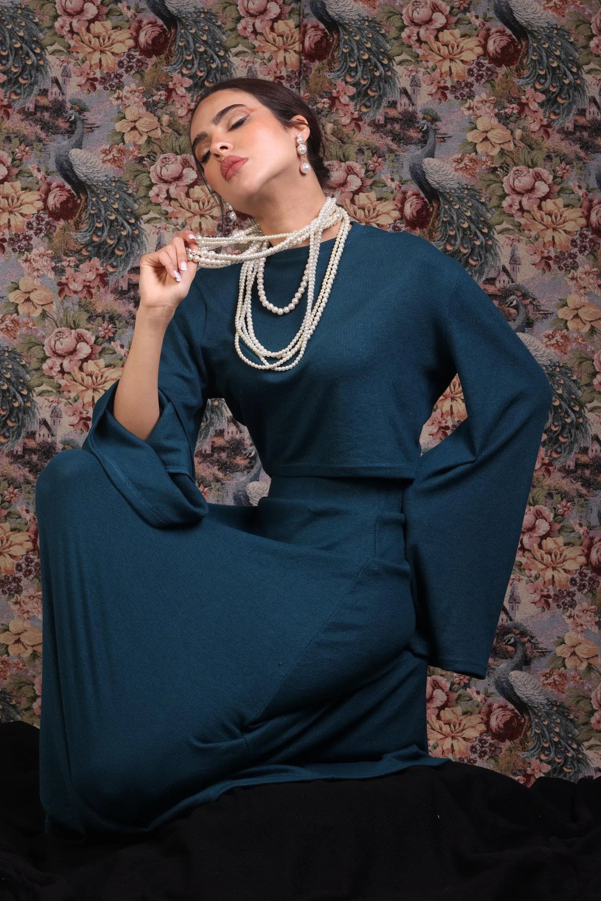Azure Knit Set