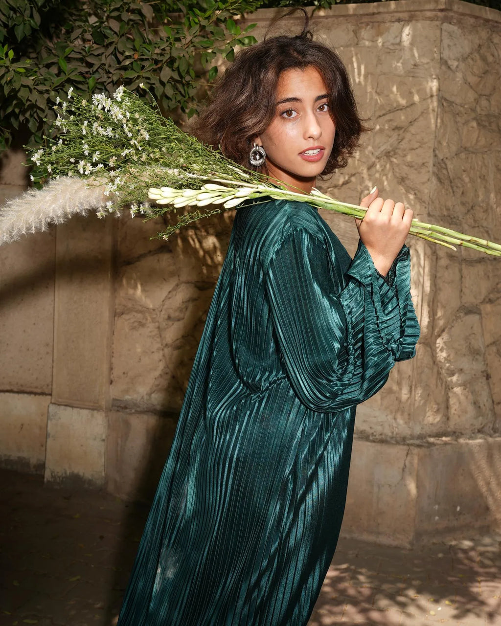 Genzari Satin Dress