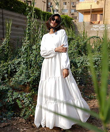 White dress